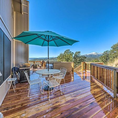 Mountains Majesty Cabin With Hot Tub And Mtn Views! Villa Ruidoso Bagian luar foto